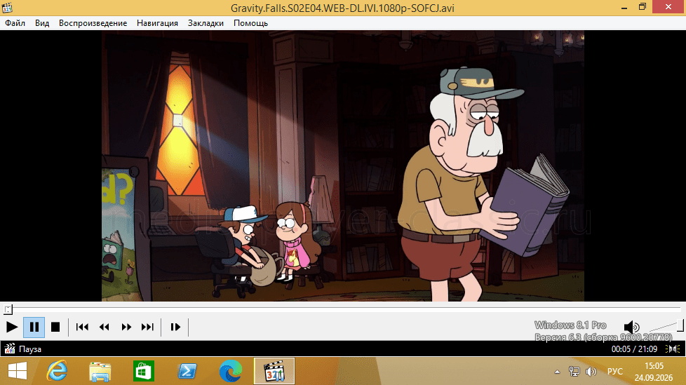 Media Player Classic на Windows 8